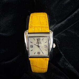 Yellow Strap Women's Watch
